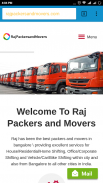 Raj Packers and Movers screenshot 2