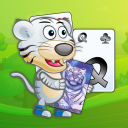 Tiger Solitaire: Fun tripeaks card solitaire Icon