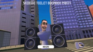 Boombox Skibidi Zombie Party screenshot 2