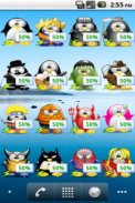 Mini Tux Battery Widget Free screenshot 2