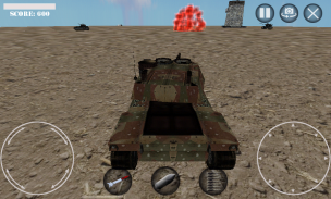 Battle of Tanks 3D Oorlog Spel screenshot 4