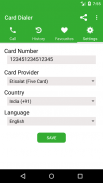 Five Card Dialer  (Etisalat) screenshot 1