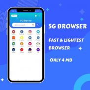 Browser 5G - Secure & Fast screenshot 0
