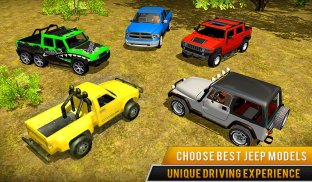 Offroad Jeep Truck Driving: Jeep Racing Games 2019 screenshot 7