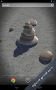 3D Zen Stones Live Wallpaper screenshot 1