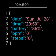 now.json - JSON Watch Face screenshot 11