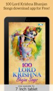 100 Lord Krishna Bhajans Songs screenshot 6