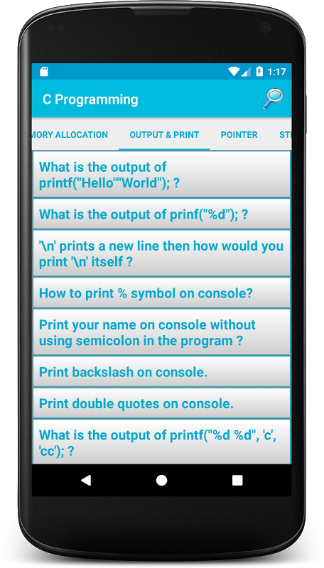 C Program which prints itself