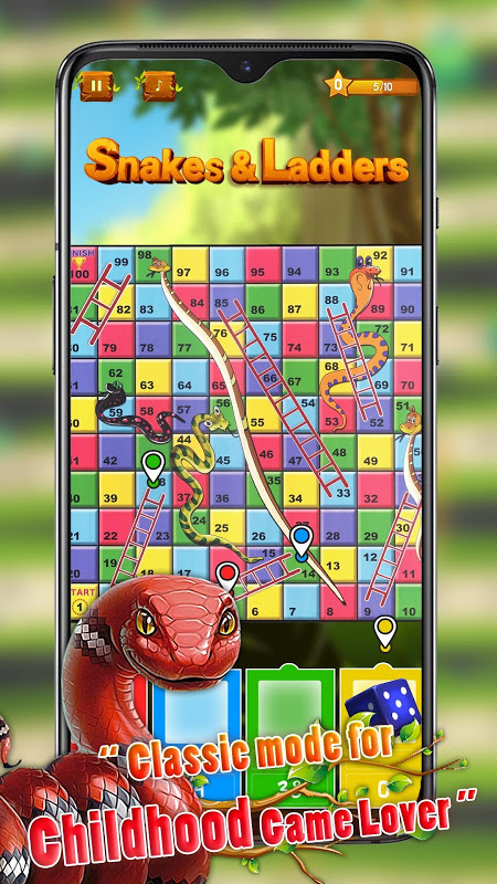 Snakes and Ladders 3D Online para Android - Download