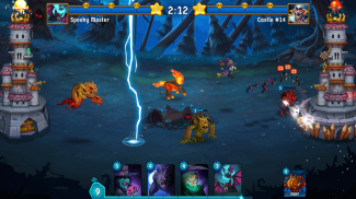 Spooky Wars - Game chiến thuật bảo vệ lâu đài screenshot 8