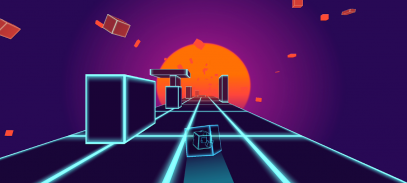 Sun Road: Synthwave Runner screenshot 3