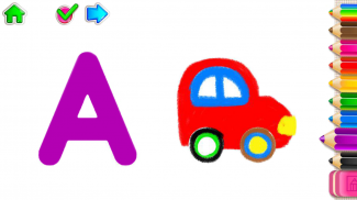 ABC DRAW 🎨 Kids Drawing! Alphabet Games Preschool screenshot 0