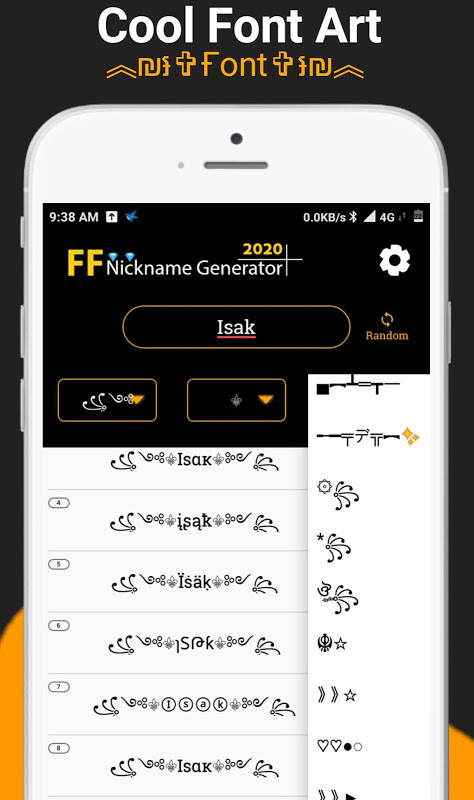 Nickname Generator Nicknames For Free F 1 4 Download Android Apk Aptoide