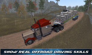 Off Road Trailer Truck Driver screenshot 4