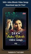 500+ Asha Bhosle Video Songs screenshot 6