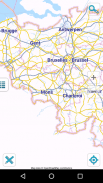 Karte von Belgien offline screenshot 4