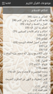 Quran By Subject screenshot 1