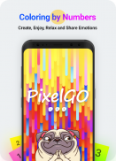 PixelGO — Rainbow Coloring by Numbers screenshot 1