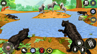 Wild Black Panther Simulator screenshot 0