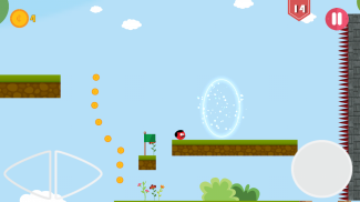 Red Ball Mr Mustache screenshot 4