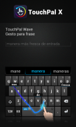 Spanish Keyboard for TouchPal screenshot 1