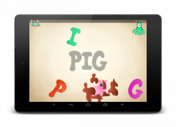 Happy Alphabet: learn English letters for todlers screenshot 1
