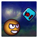 Red Jumping Ball Adventure Icon