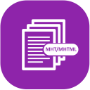 MHT/MHTML Viewer - MHT Creator Icon