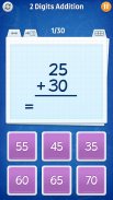 गणित के खेल: जोड़, घटाव, गुणा screenshot 3