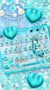 Diamond Paris Butterfly Keyboard Theme screenshot 2