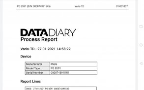 Miele DataDiary screenshot 6