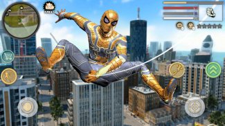 City Gangster Rope Hero Spider screenshot 2