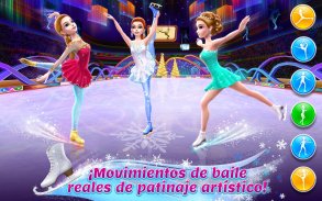 Bailarina de Patín en Hielo - Pista Reto de Baile screenshot 1