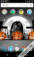 Halloween live wallpaper with countdown and sounds screenshot 3