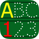 ABC123 bảng chữ cái tiếng Anh Icon