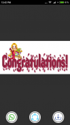 Congratulations GIF : Congratulations Stickers screenshot 7