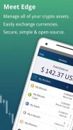 Edge - Bitcoin & Crypto Wallet screenshot 1