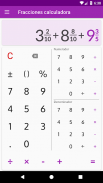 Calculadora de fracciones gratuita - fácil de usar screenshot 12