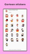 Cartoon Stickers for WhatsApp , New Cute Cartoons screenshot 1