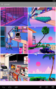 vaporwave wallpapers🌴- HD aesthetic backgrounds🐬 screenshot 2