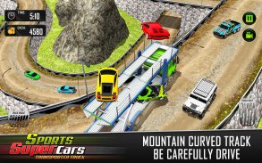 Real Car Transport Truck Games screenshot 1