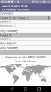 Award Routes Finder screenshot 1