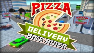Pizza Teslimatı Moto Bike Ride screenshot 5