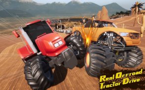 Offroad Tractor Game 2021: Real Demolition Derby screenshot 0