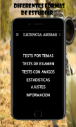 Licencia armas  todos los test screenshot 0