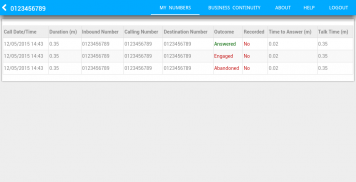 SIP Trunk Call Manager screenshot 3