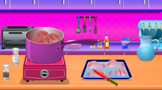 Barbeque chicken recipe game screenshot 5