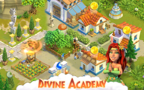 Divine Academy: jeu de ferme avec les dieux grecs screenshot 9