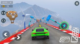 Crazy Car Driving Simulator: Impossible Sky Tracks screenshot 2