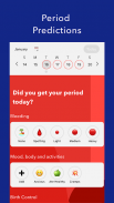 Spot On, monitor de periodo y ciclo menstruales screenshot 1
